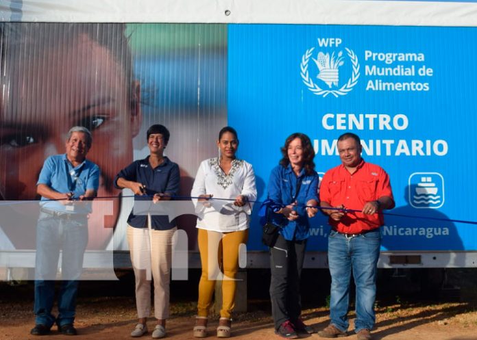 Programa Mundial de Alimentos inaugura un centro humanitario en Bilwi