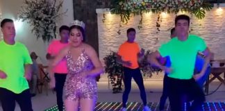 Imagínate realizar tus XV años y que tu "chambelán" se robe el show