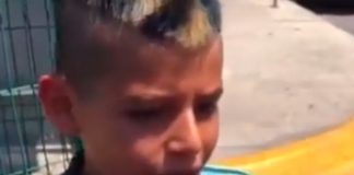 Niño fingió ser argentino para conocer a su ídolo