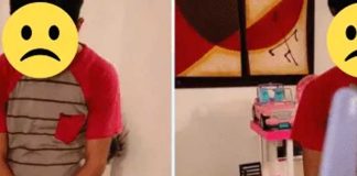 ¡De 13 años! Niño 'panzonea a su novia' y su papá lo difunde