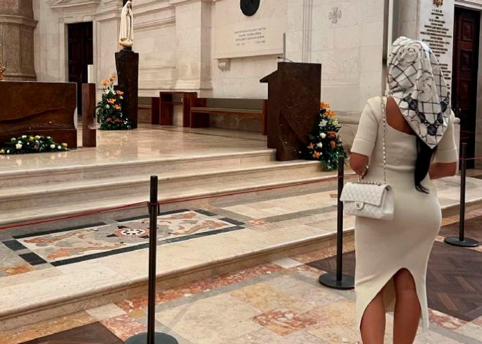 Critican a Georgina Rodríguez por asistir muy sensual a la iglesia