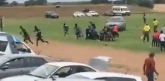 ¡VIDEO! Sujeto en carro intenta atropellar a árbitro en pleno partido