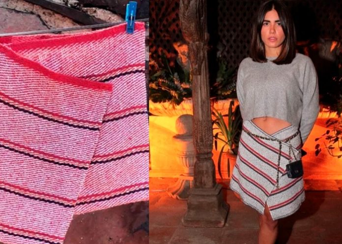 De la cocina a tu ropero: Venden faldas hechas de trapo de cocina en México