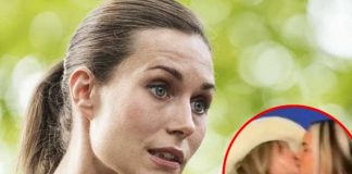 ¡Otra canteada! Primera ministra de Finlandia en "besuqueadera" (FOTO)