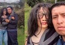 Hombre presume una muñeca como su novia