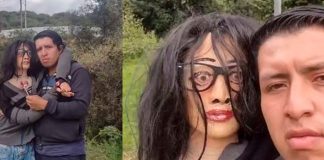 Hombre presume una muñeca como su novia