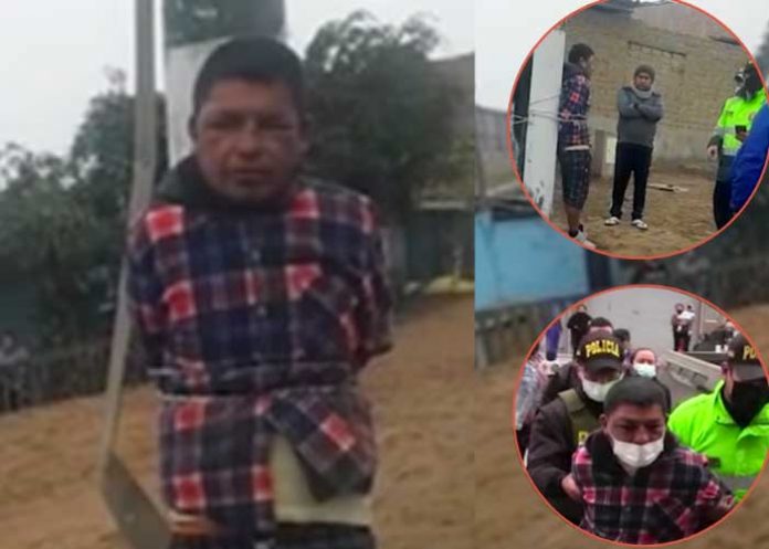 1 Perú: Por manosear a una menor, hombre estuvo cerca de ser calcinado