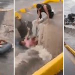 Por vago: Jugaba en cauce y lo arrastra la corriente en México (VIDEO) Por vago: Jugaba en cauce y lo arrastra la corriente en México (VIDEO)