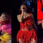 "Se puso de moda": Cazzu se da beso lésbico con Lali Espósito