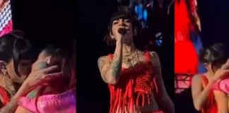 "Se puso de moda": Cazzu se da beso lésbico con Lali Espósito