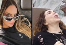 ¡Casi la palma! Belinda y la reacción de su mamá al subirse a montaña rusa