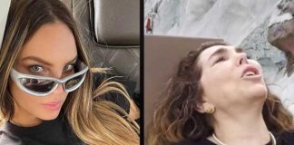 ¡Casi la palma! Belinda y la reacción de su mamá al subirse a montaña rusa