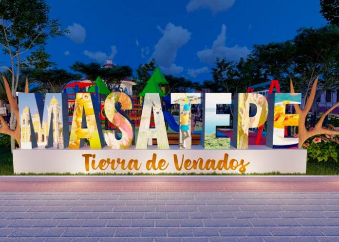 1 Inician remodelación en Parque Central de Masatepe