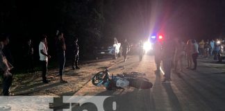 Motociclista supuestamente provocó un accidente y se dio a la fuga en Jalapa