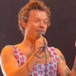 Insólito: Harry Styles detiene presentación por una pieza de pollo Insólito: Harry Styles detiene presentación por una pieza de pollo