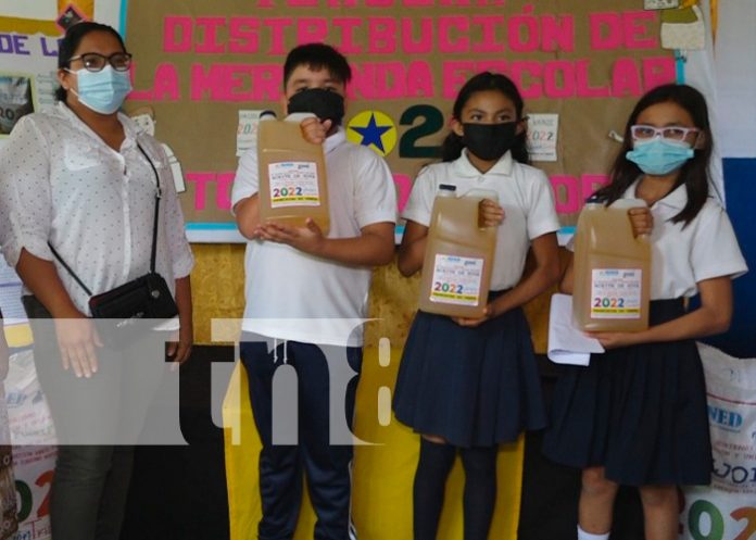 Garantizan merienda escolar para estudiantes en Somoto, Madriz