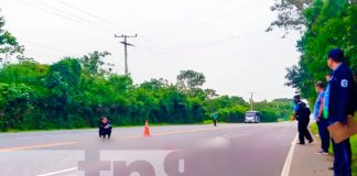 Ciclista queda sin rostro tras ser atropellado en Carazo