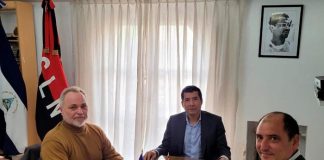 Embajada de Nicaragua en Argentina recibe a importantes dirigentes políticos