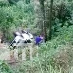 Camioneta se precipita a un abismo y deja dos lesionados en Matiguás Camioneta se precipita a un abismo y deja dos lesionados en Matiguás