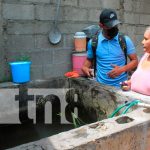 En Ocotal aplican BTI, fumigan y llevan mensaje de higiene a las familias En Ocotal aplican BTI, fumigan y llevan mensaje de higiene a las familias