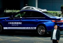 Xiaomi muestra su espectacular automóvil autónomo en carretera Xiaomi muestra su espectacular coche autónomo en carretera por primera vez