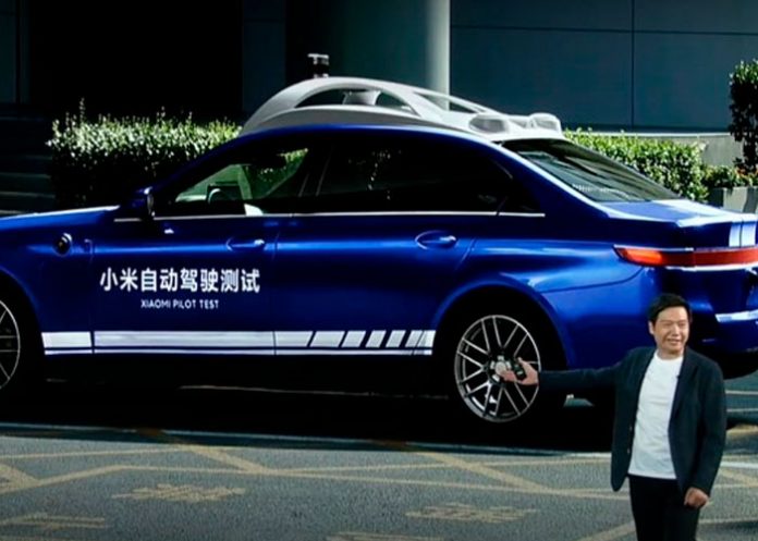 Xiaomi muestra su espectacular coche autónomo en carretera por primera vez