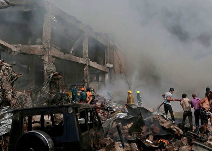 2 Foto: Al menos 15 muertos y 60 heridos por una trágica explosión en Armenia