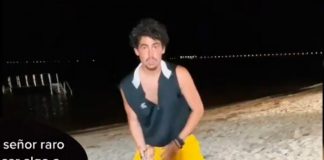 Desentierra una brujería de la arena y el aterrador hallazgo es viral en TikTok