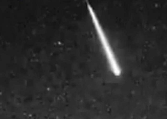 En video quedó captado como una 