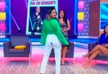 Cantante en Perú tiene un accidente en vivo al «bajarle la regla» (Video) Cantante en Perú tiene un accidente en vivo al "bajarle la regla"