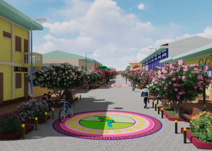 Dan apertura a construcción de la nueva Calzada en Nandaime