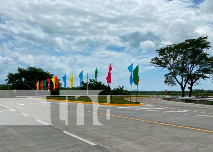 Inauguran Carretera Empalme Cosigüina-Potosí en El Viejo, Chinandega