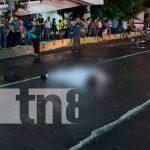 Oficial de la Policía Nacional muere en accidente de tránsito en Managua Oficial de la Policía Nacional muere en accidente de tránsito en Managua