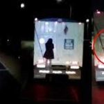 ¡VIDEO! Camioneros observan el aterrador fantasma de una niña