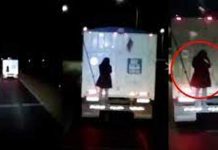 ¡VIDEO! Camioneros observan el aterrador fantasma de una niña ¡VIDEO! Camioneros observan el aterrador fantasma de una niña