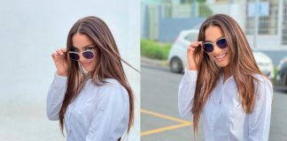 Al estilo JLo: "Paparazzi" capta a la simpática Leylani Leyton