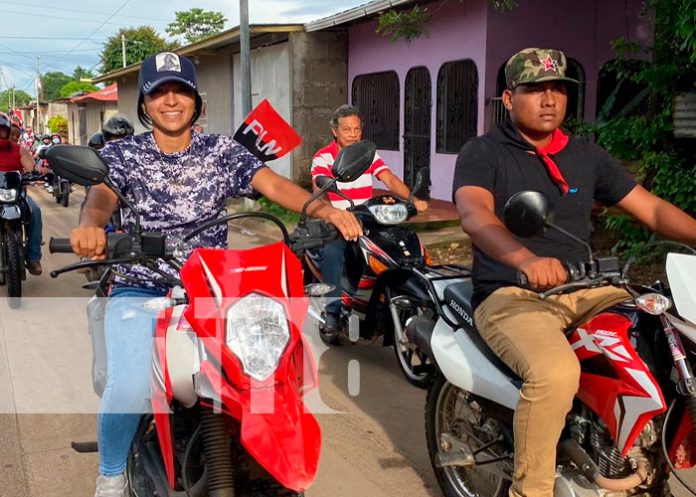 2 Realizan caminata patria libre y siempre bendita en Nandaime