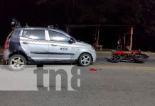 Colisión multiple se registra en el km 12 carretera vieja a León Colisión multiple se registra en el km 12 carretera vieja a León