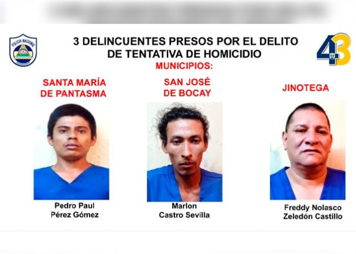 En Jinotega la delincuencia no tiene tregua gracia al trabajo policial