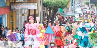 Festival de los pueblos indigenas arte, cultura y tradición, en Masaya