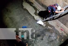 Hombre se precipita a un cauce en Managua