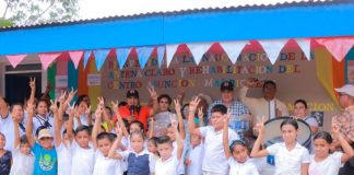 Remodelan escuela Asunción en la comunidad de Madriguera, Siuna