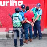 Capturan a supuesto sujeto que robó un celular en Juigalpa Capturan a supuesto sujeto que robó un celular a una joven en Juigalpa