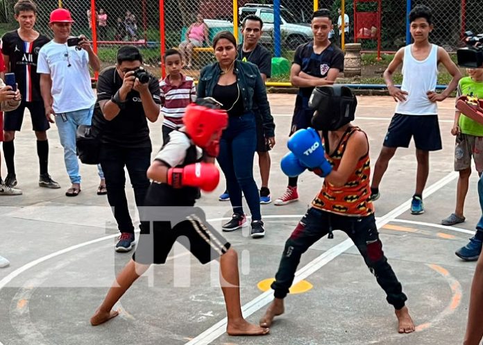 Fomentan el deporte en los niños en la disciplina del Boxeo, en Managua