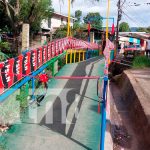 Inauguran puente peatonal en barrio San Antonio en Jinotega Inauguran puente peatonal en barrio San Antonio en Jinotega