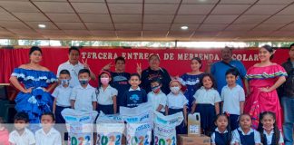 Llega la merienda escolar a Carazo