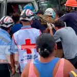 Sobrevivió de milagro tras caer de un alto puente en Chinandega Sobrevivió de milagro tras caer de un alto puente en Chinandega