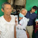 Garantizan vacuna contra el Covid-19 a familias del barrio Jorge Cassaly, Managua
