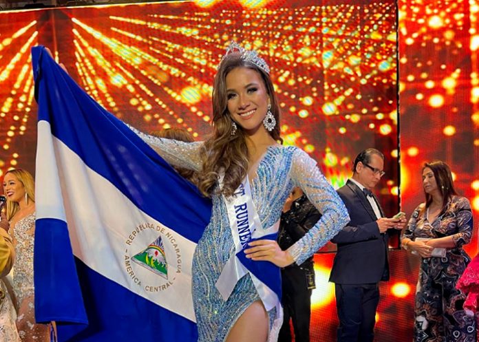 Arriba a Nicaragua Leylani Leyton Virreina de Miss Teen Mundial 2022