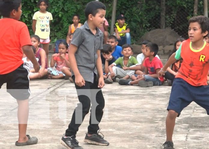 Tarde recreativa con amor a la patria en la Isla de Ometepe